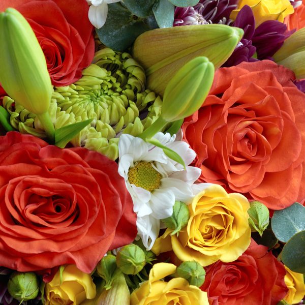 Love In Casablanca Mixed Rose Bouquet